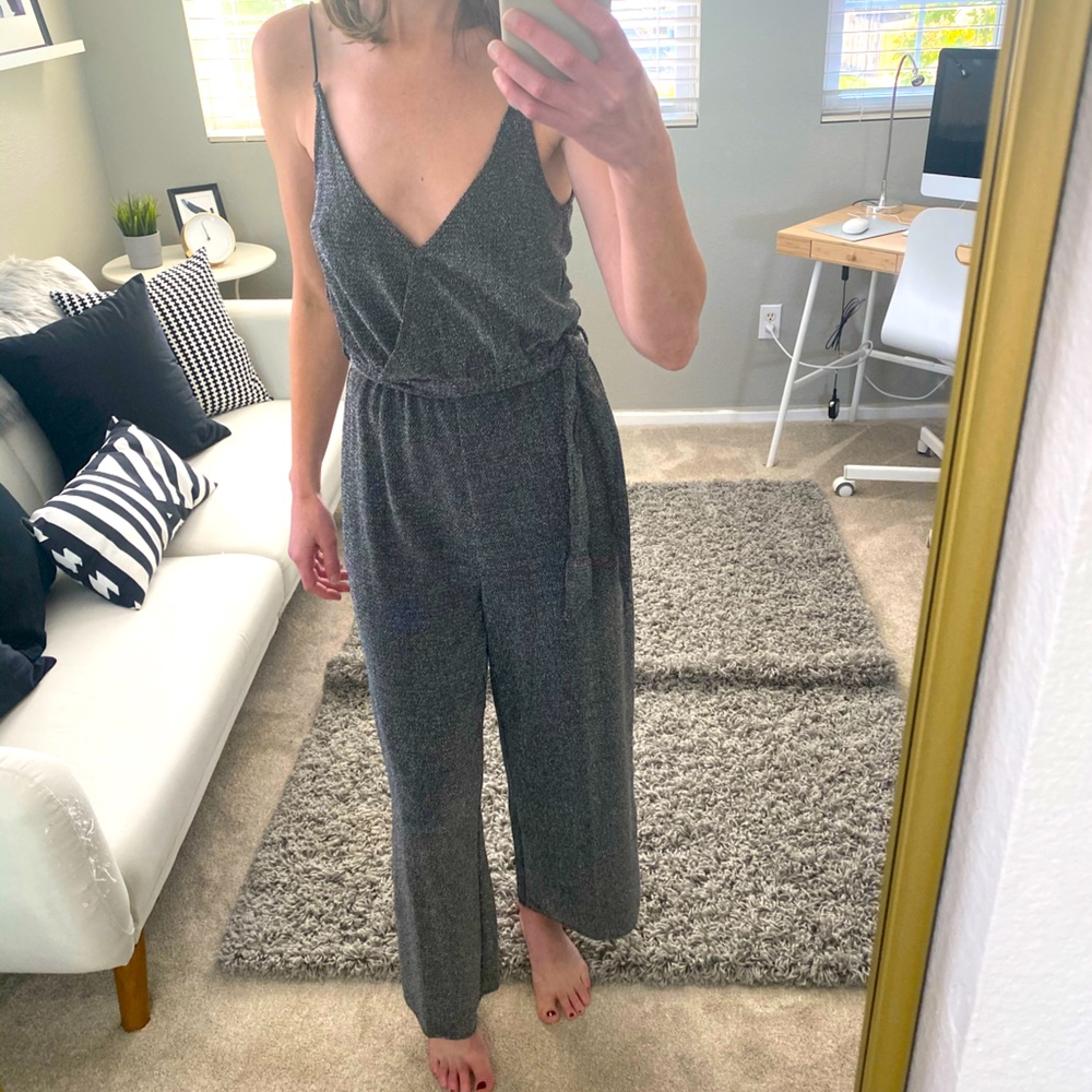 Black Sparkly Jumpsuit